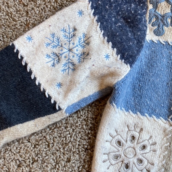 Vintage Christmas sweater Christopher and banks - Picture 2 of 4